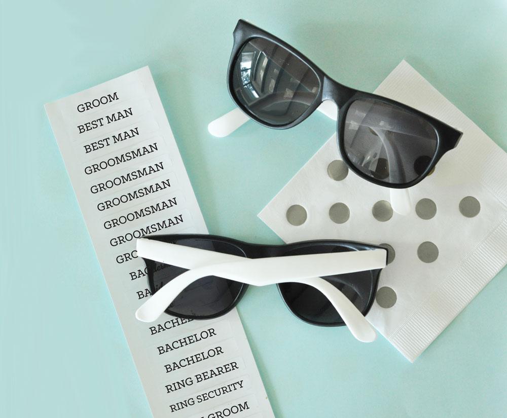 Personalized Groomsmen Gifts Specs On The Beach by Groovy Groomsmen Gifts