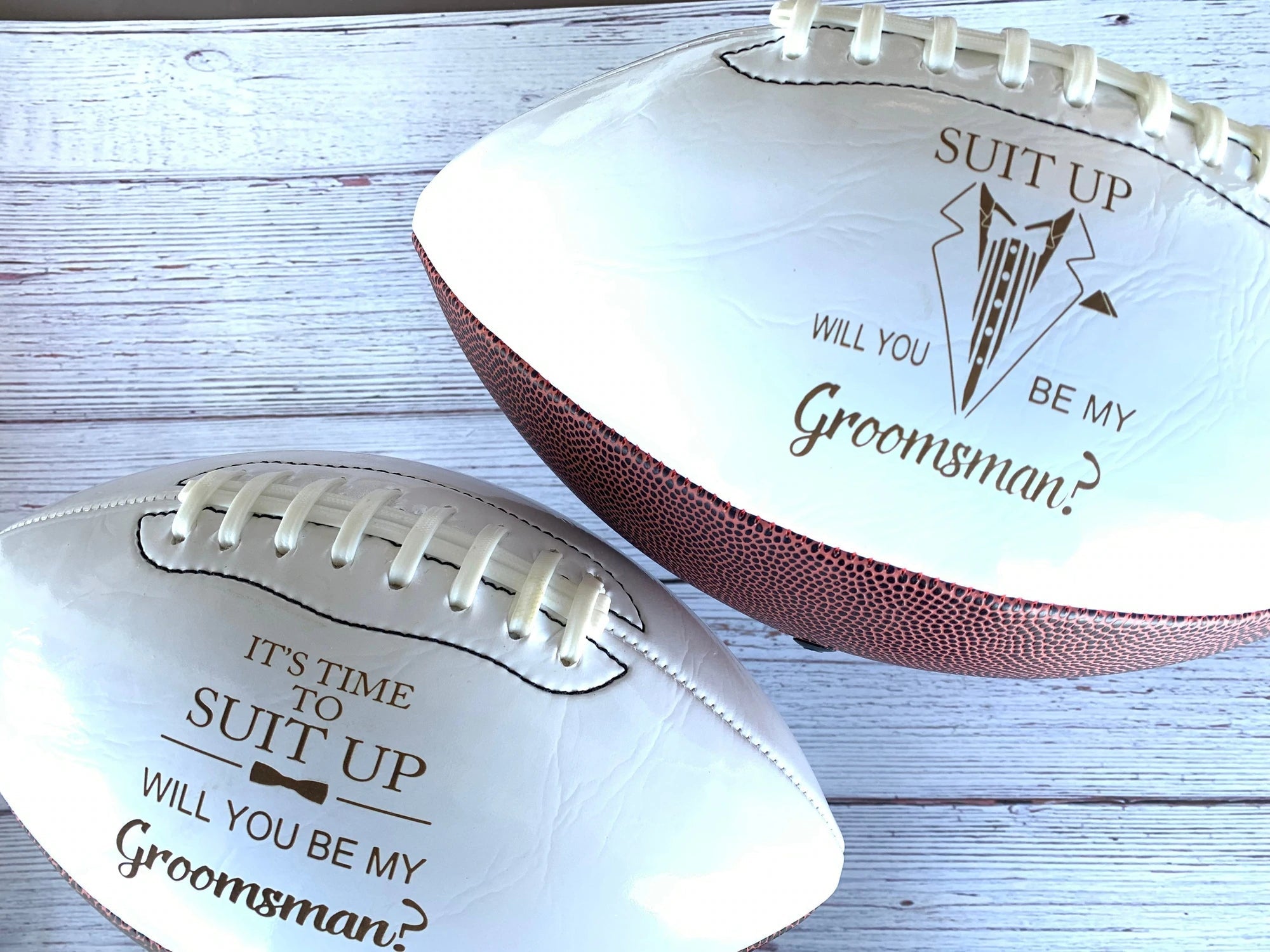 Sports Groomsmen Gifts Football Groomsmen Proposal by Groovy Groomsmen Gifts