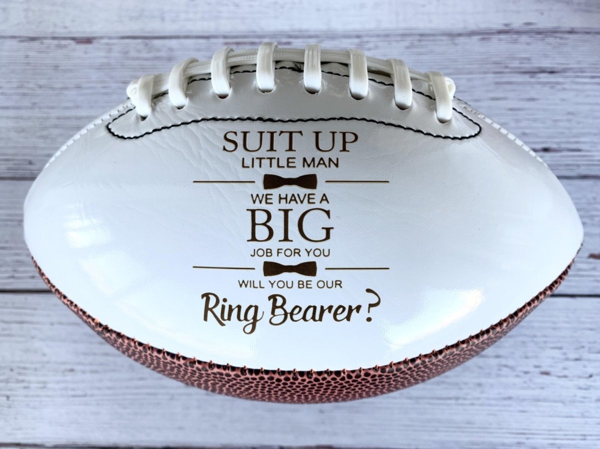 Sports Groomsmen Gifts MVP Ring Bearer Proposal by Groovy Groomsmen Gifts