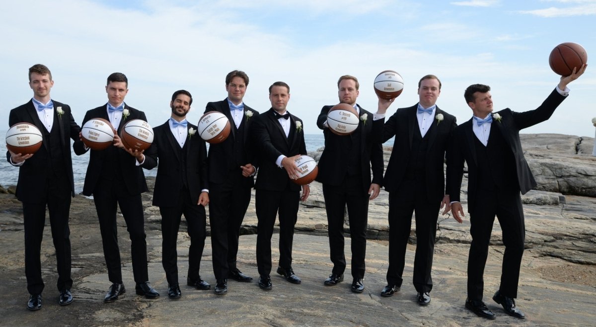 Sports Groomsmen Gifts Slam Dunk by Groovy Groomsmen Gifts