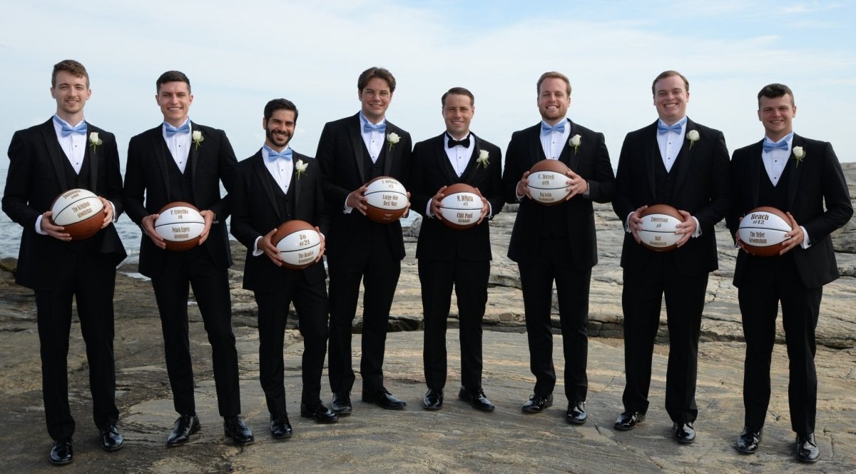 Sports Groomsmen Gifts Slam Dunk by Groovy Groomsmen Gifts