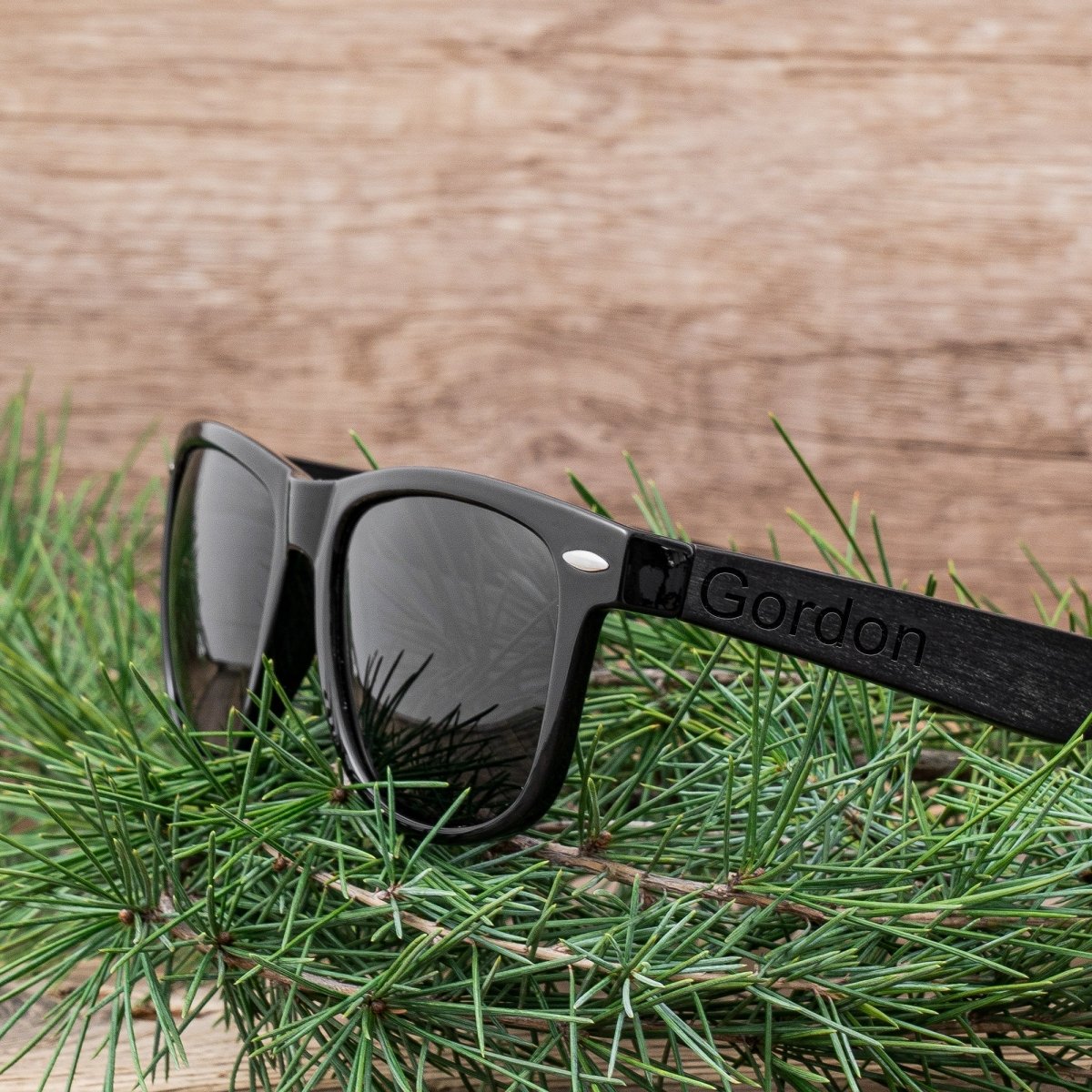 Sunglasses Ebony Shades by Groovy Groomsmen Gifts