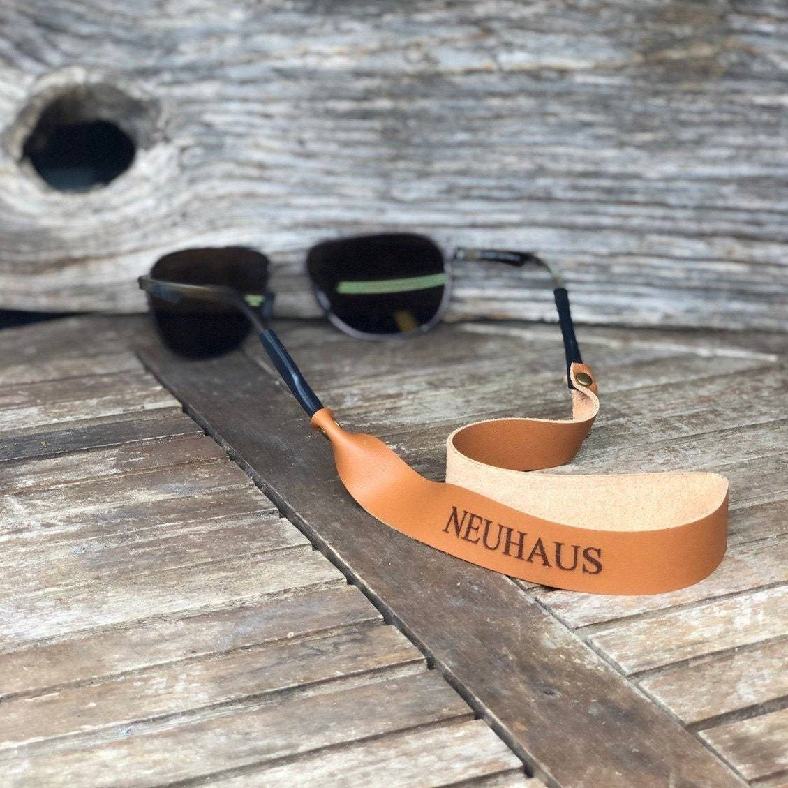 Sunglasses Leather Glasses Holders by Groovy Groomsmen Gifts