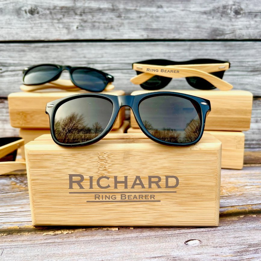 Sunglasses Ring Bearer Sunglasses by Groovy Groomsmen Gifts