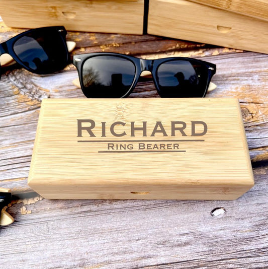 Sunglasses Ring Bearer Sunglasses by Groovy Groomsmen Gifts