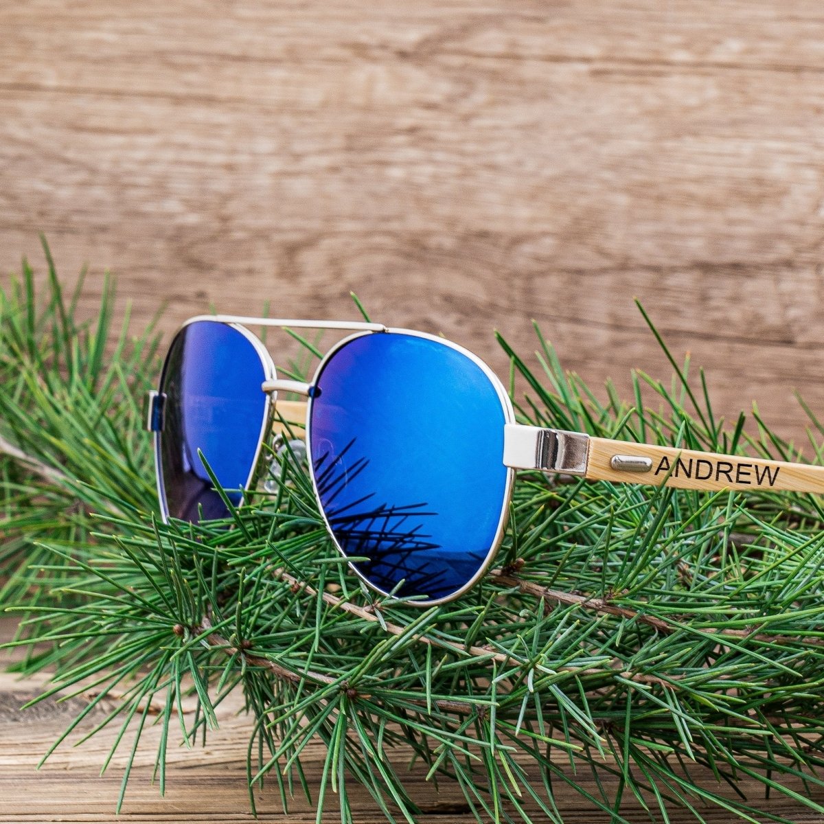 Sunglasses UV Aviators by Groovy Groomsmen Gifts