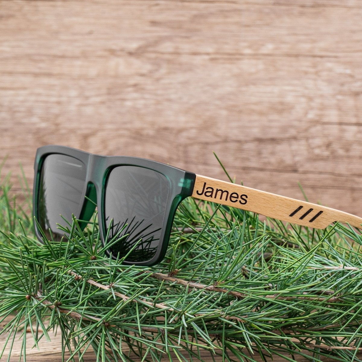 Sunglasses Wooden Wayfarers by Groovy Groomsmen Gifts