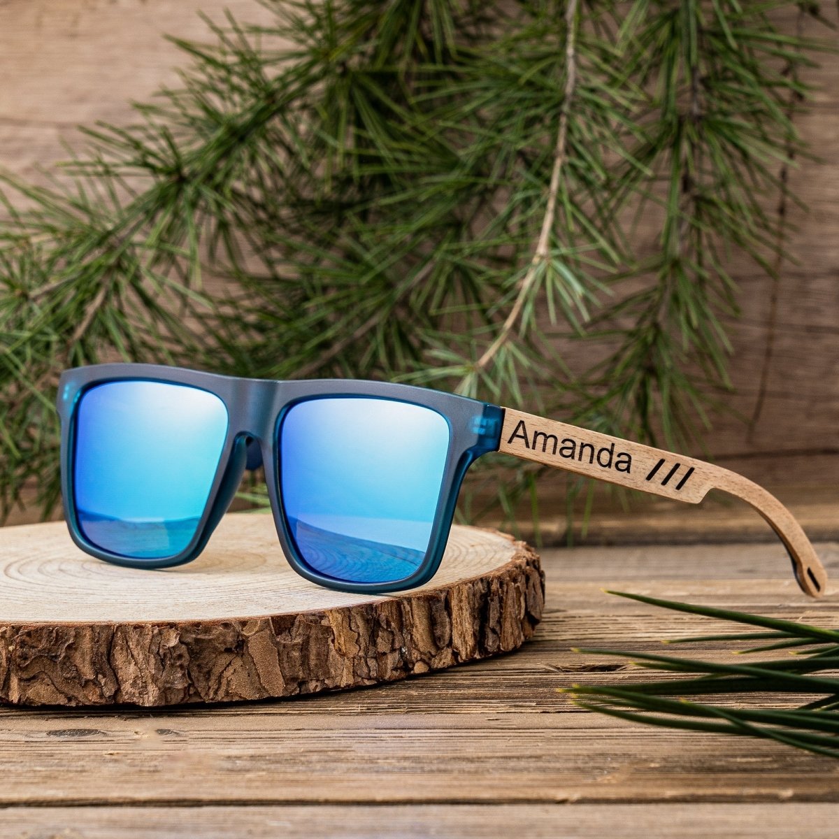 Sunglasses Wooden Wayfarers by Groovy Groomsmen Gifts