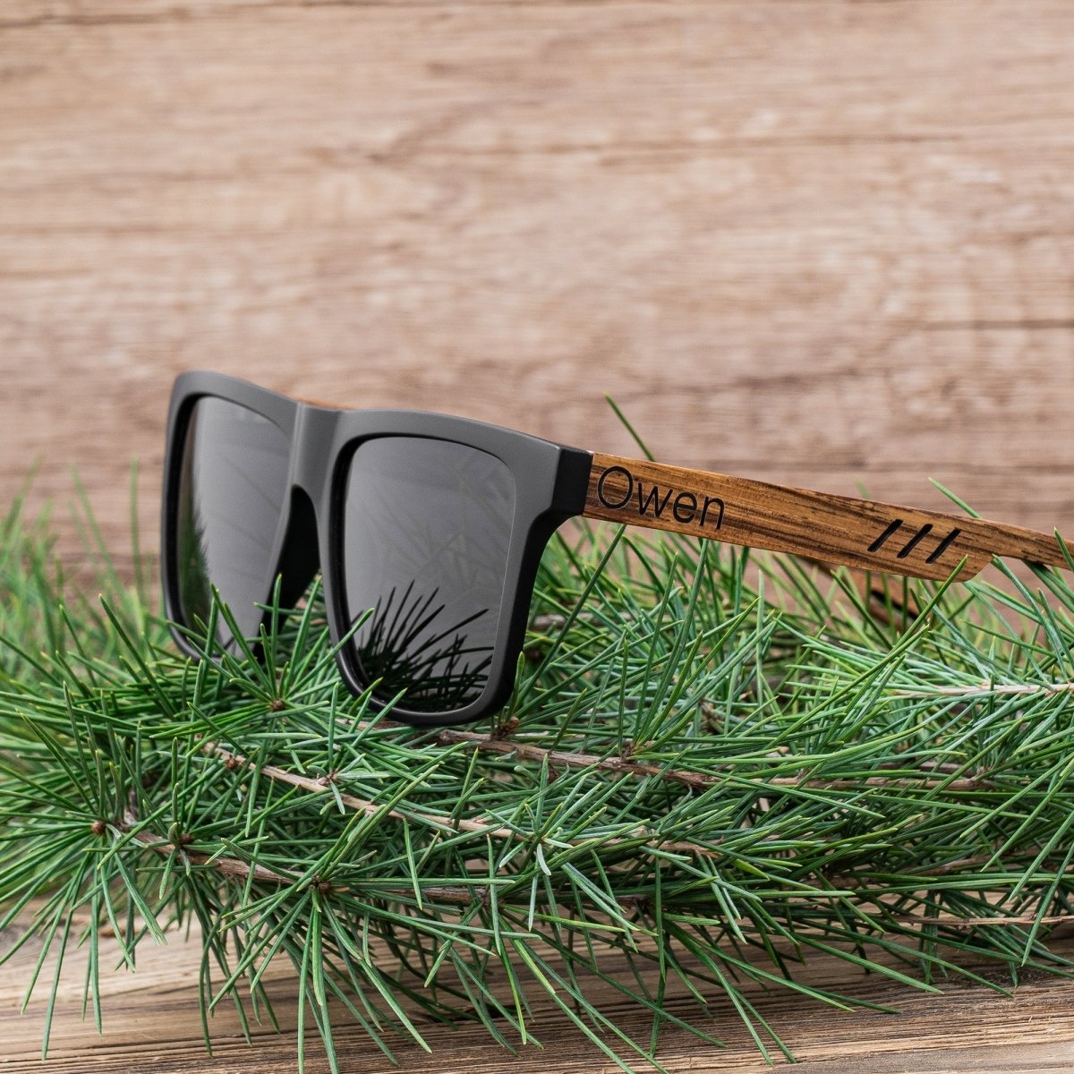 Sunglasses Wooden Wayfarers by Groovy Groomsmen Gifts