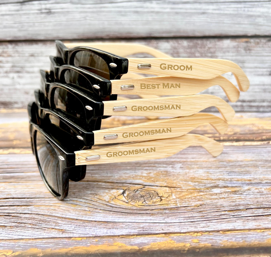 Stylin Sunglasses by Groovy Groomsmen Gifts