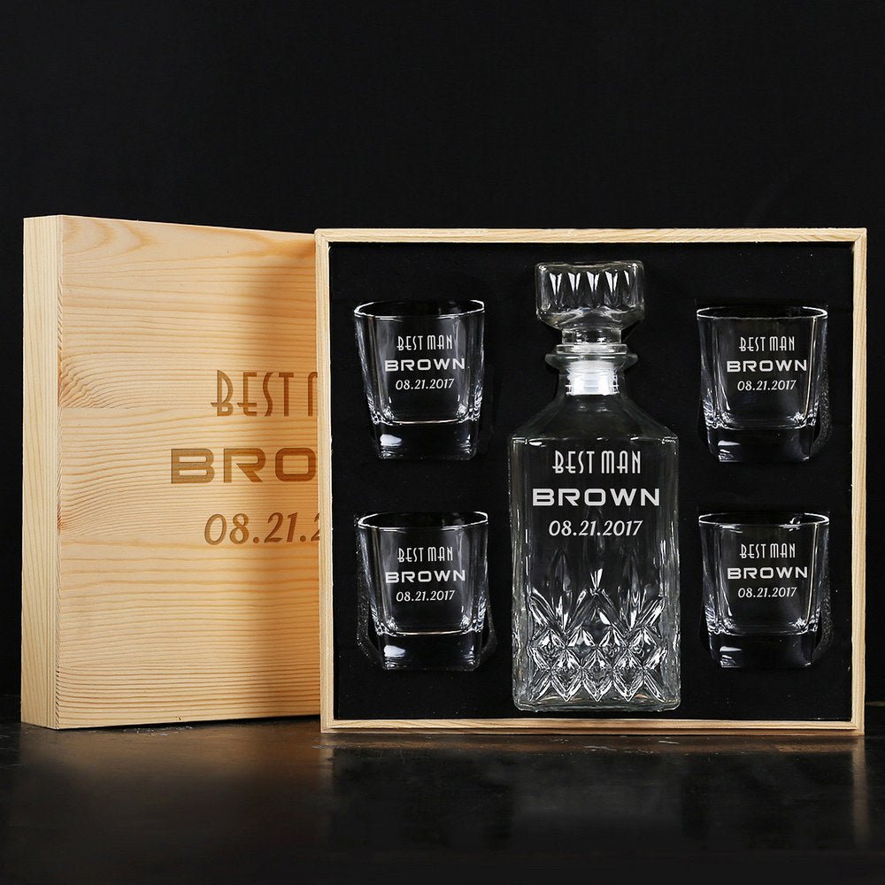 The Canter Decanter - Groovy Groomsmen Gifts