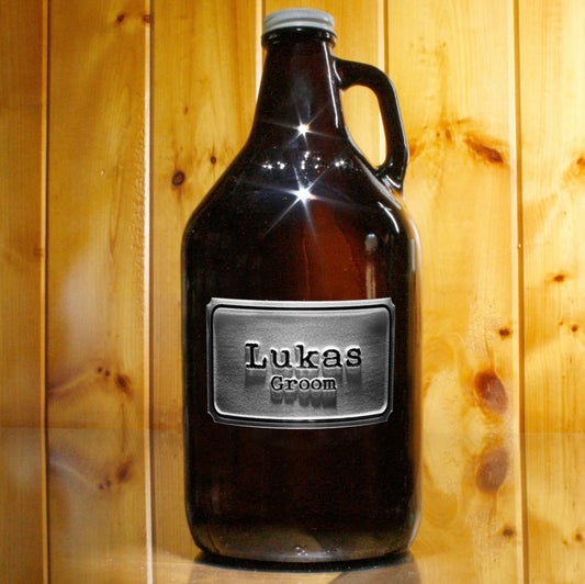 The Groomsmen Growler - Groovy Groomsmen Gifts