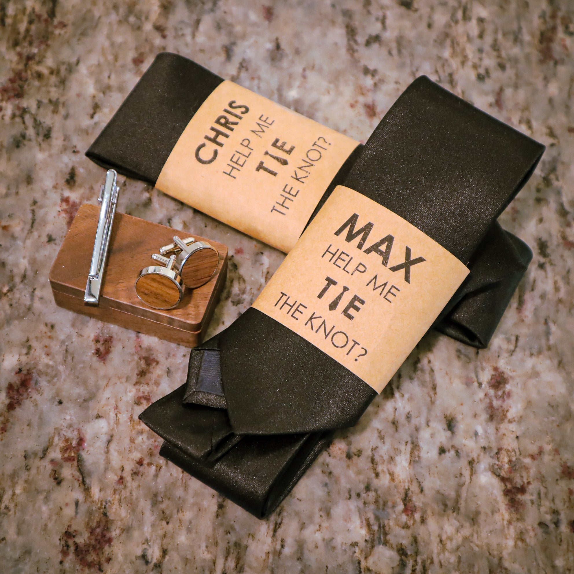 The Knotty Proposal - Groovy Groomsmen Gifts