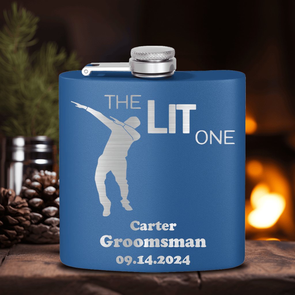 The Lit One Flask - Groovy Groomsmen Gifts