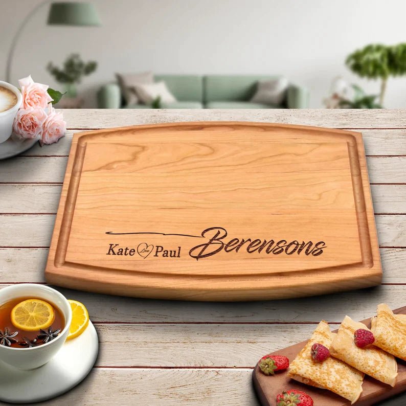 The Lovers&#39; Cutting Board - Groovy Groomsmen Gifts