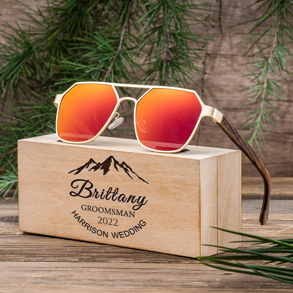 Sunglasses The Mavericks by Groovy Groomsmen Gifts