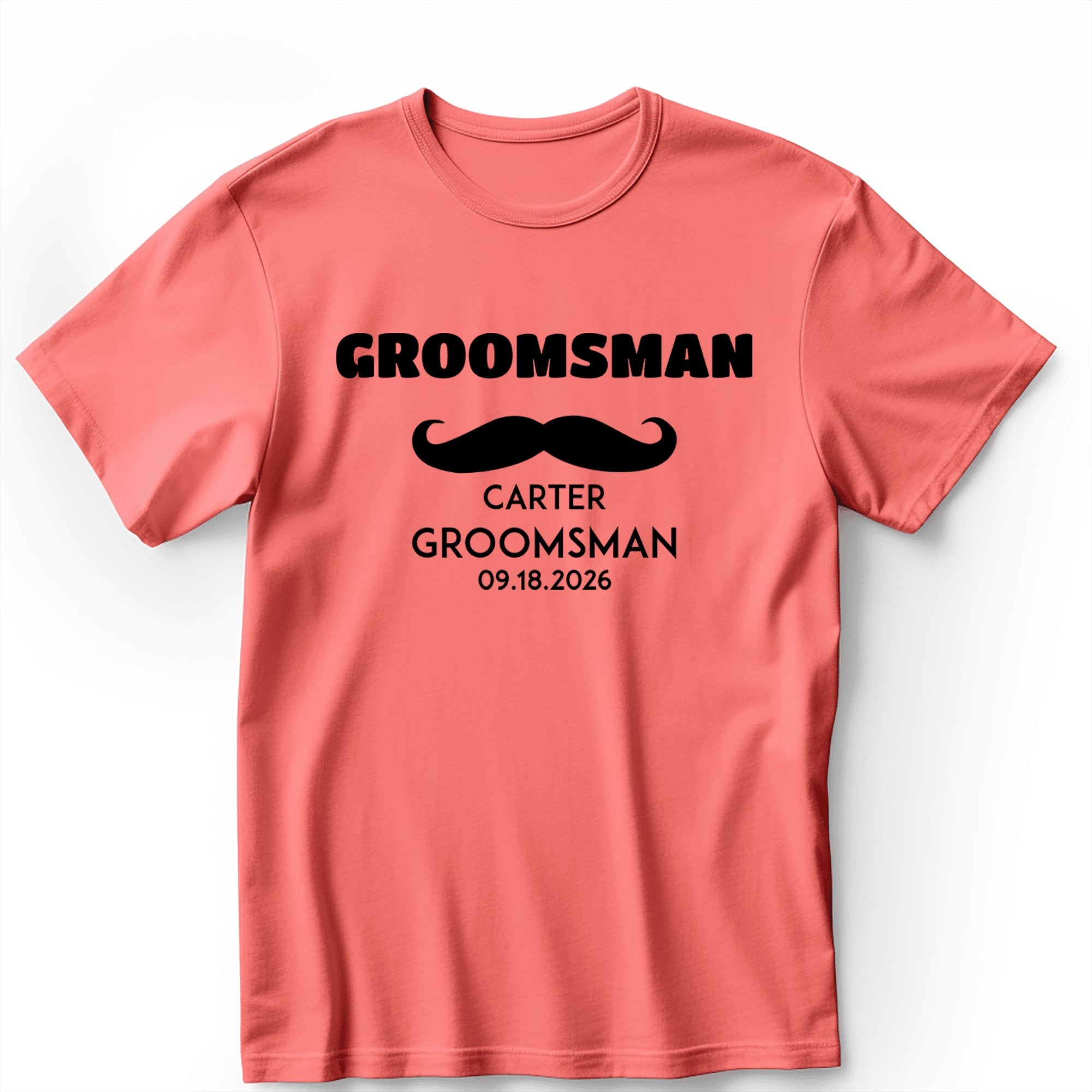 Groomsman Mens T Shirt The Mustache Amigo Mens T Shirt by Groovy Groomsmen Gifts