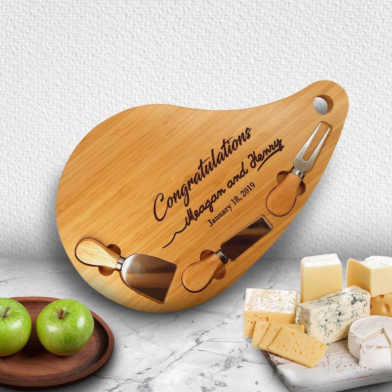 The Perfect Pair Charcuterie Board - Groovy Groomsmen Gifts