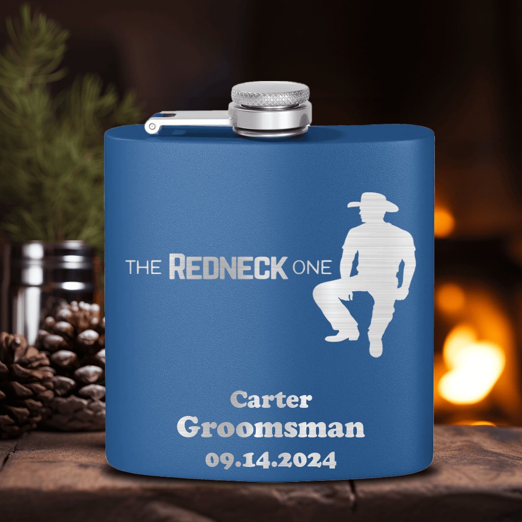 The Redneck One Flask - Groovy Groomsmen Gifts