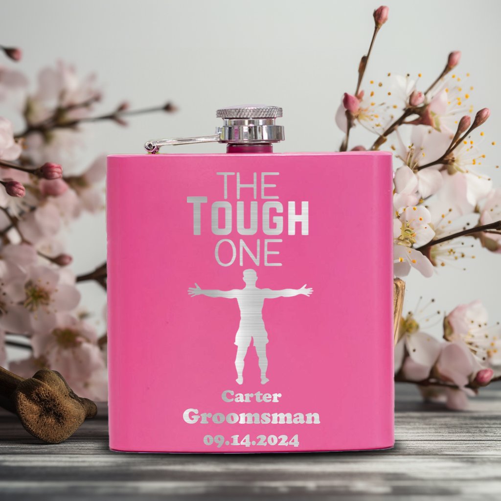 The Tough One Flask - Groovy Groomsmen Gifts