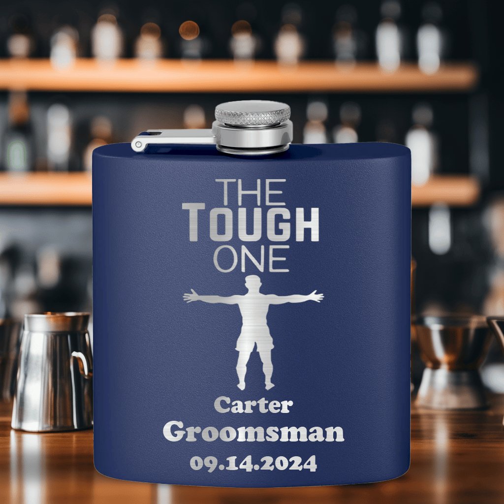 The Tough One Flask - Groovy Groomsmen Gifts