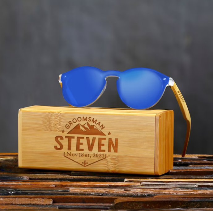 Sunglasses Throwing Shade by Groovy Groomsmen Gifts