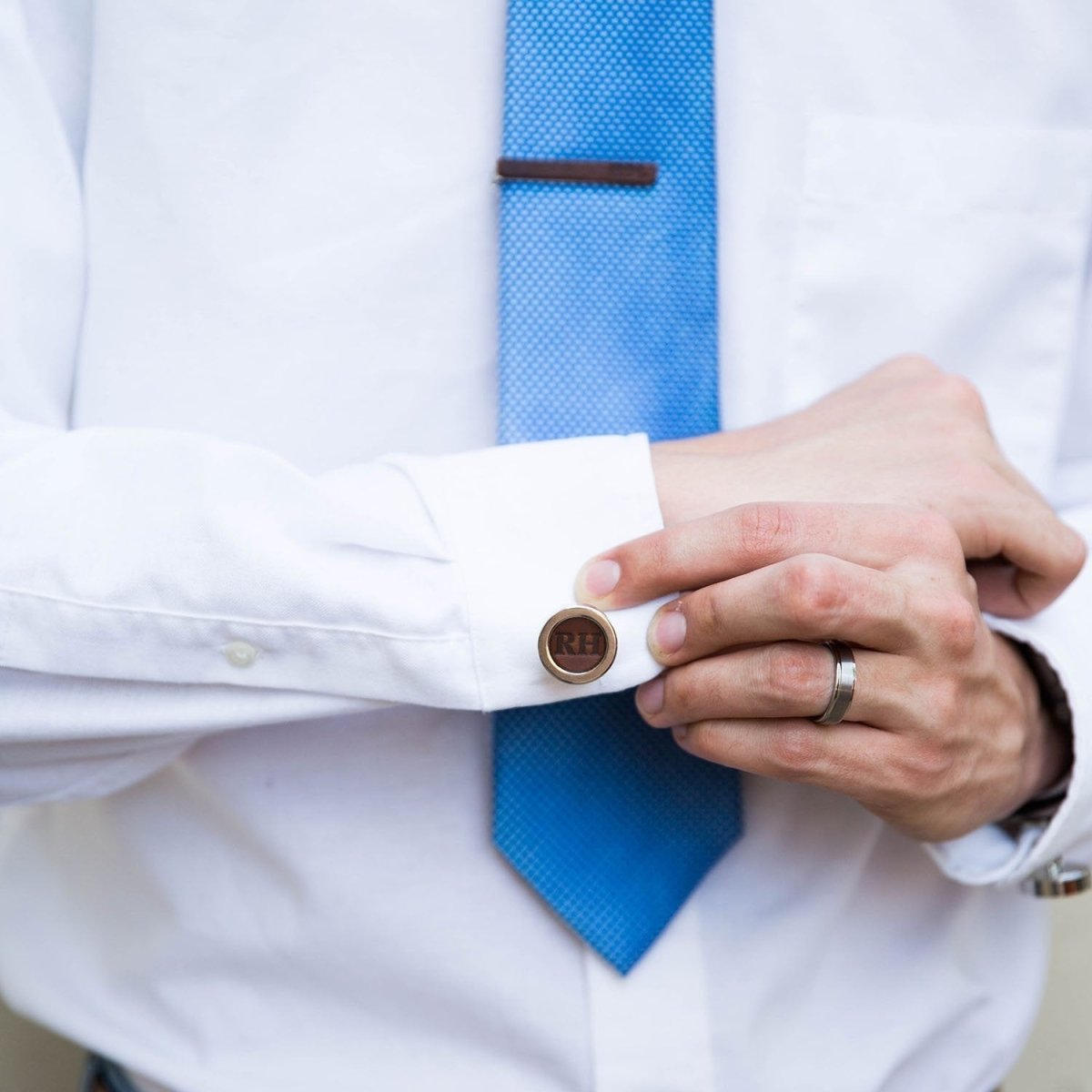 Tie Bar Wrist Grands by Groovy Groomsmen Gifts