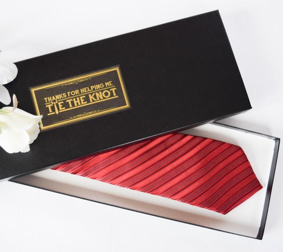 Man Bags Tie The Knot Gift Box by Groovy Groomsmen Gifts