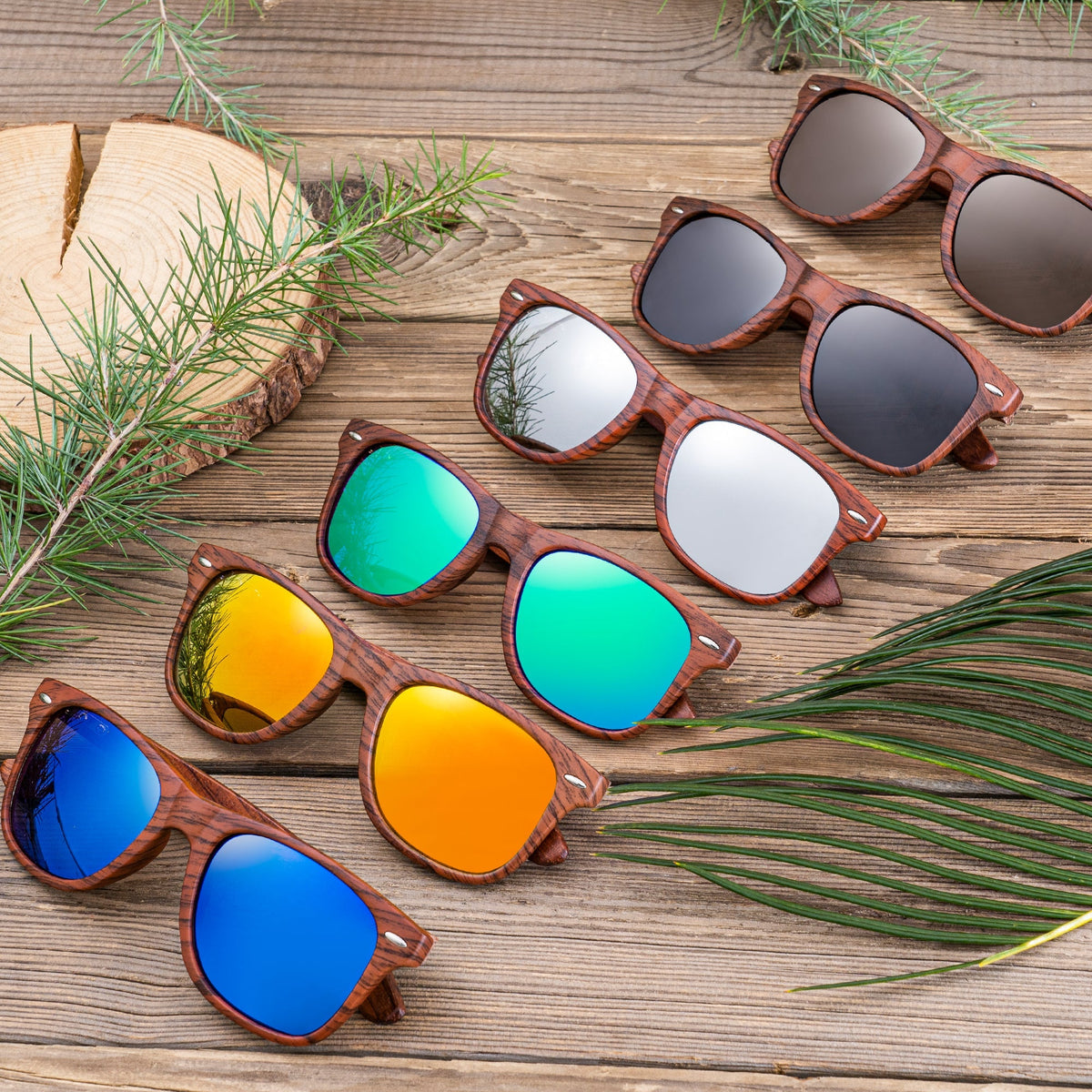 Sunglasses Timber Tints by Groovy Groomsmen Gifts