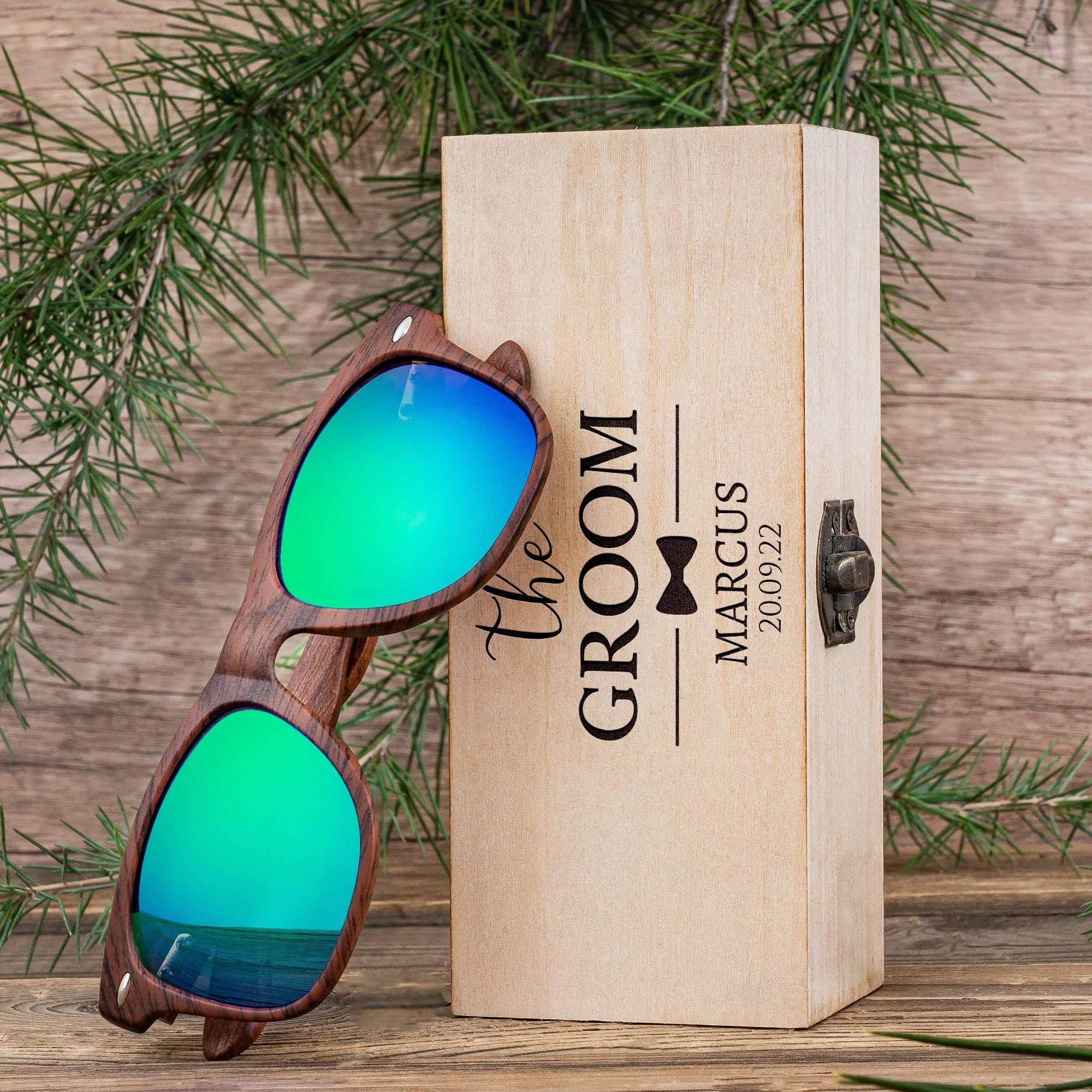 Sunglasses Timber Tints by Groovy Groomsmen Gifts