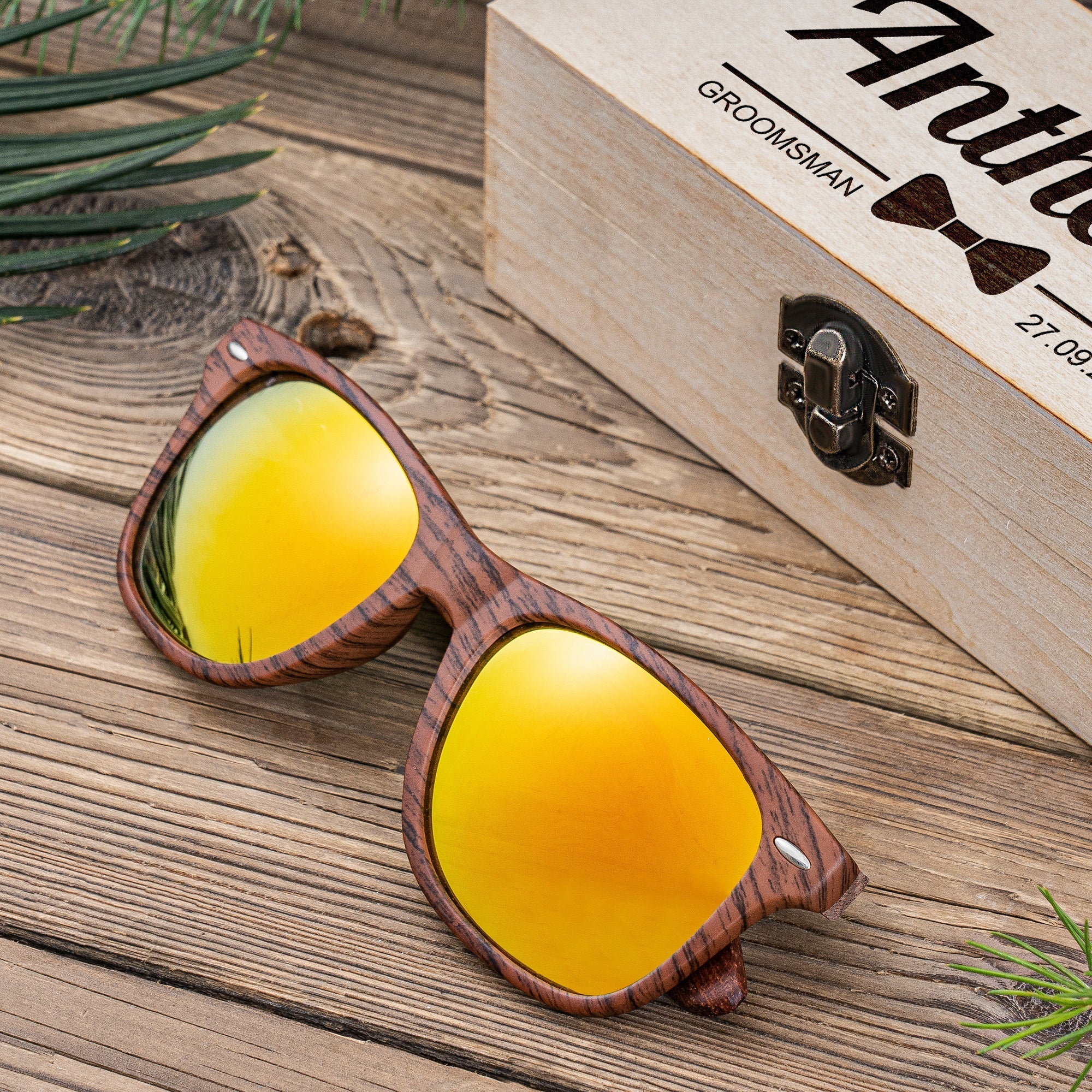 Sunglasses Timber Tints by Groovy Groomsmen Gifts