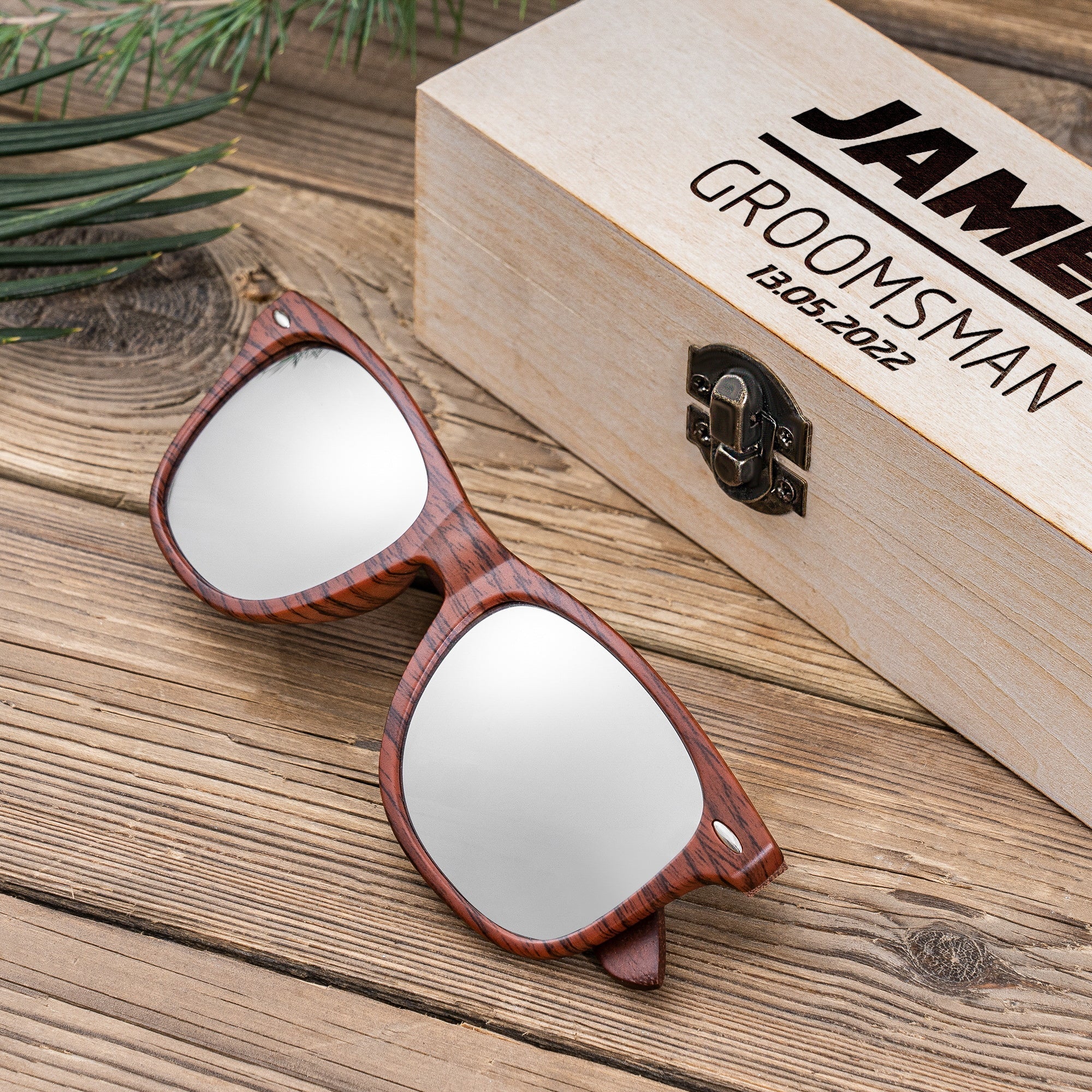 Sunglasses Timber Tints by Groovy Groomsmen Gifts