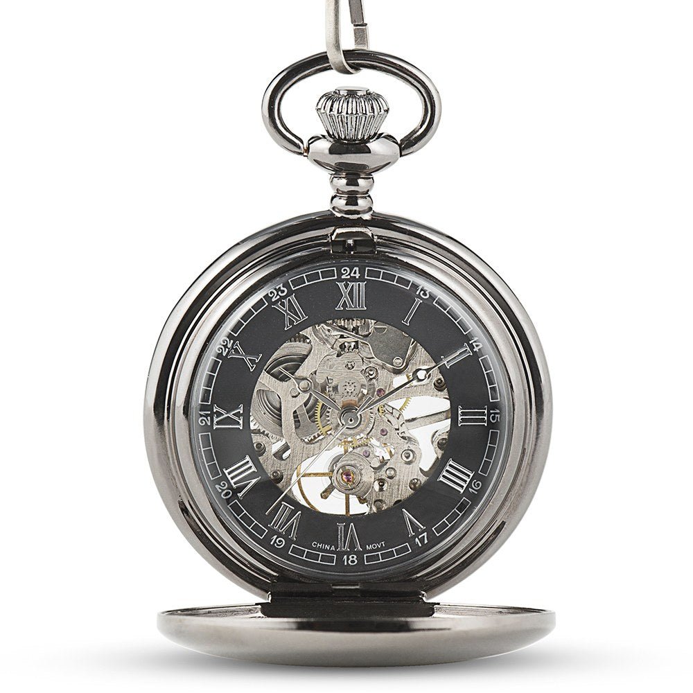 Watches Time Travelers Pocket Watch by Groovy Groomsmen Gifts