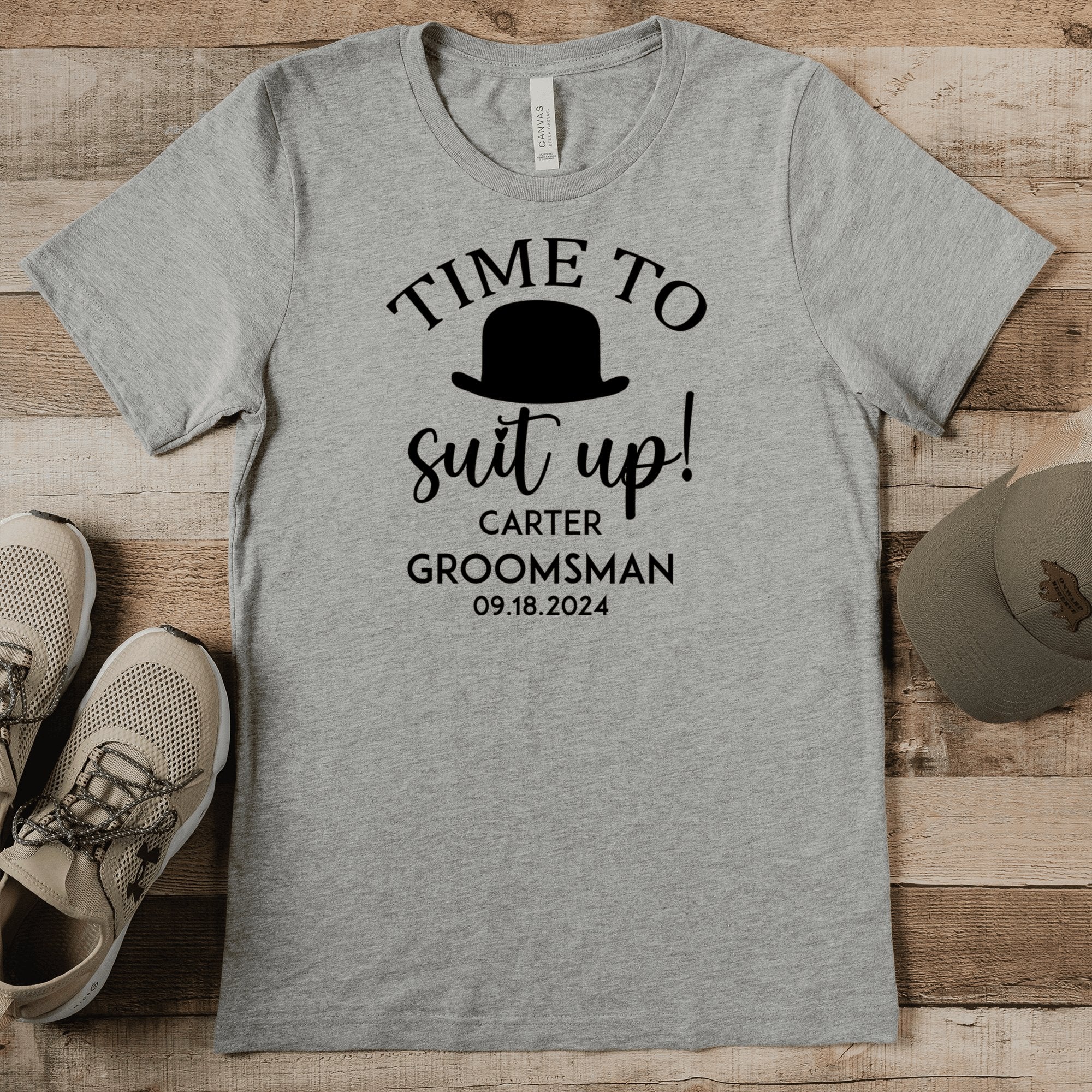 Timeless Friend Mens T Shirt - Groovy Groomsmen Gifts