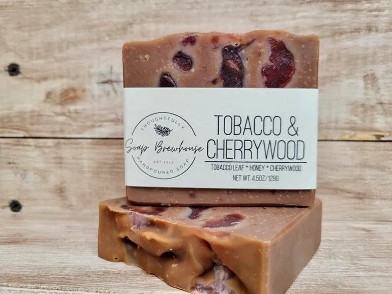 Bar Soap Tobacco & Cherrywood Soap by Groovy Groomsmen Gifts