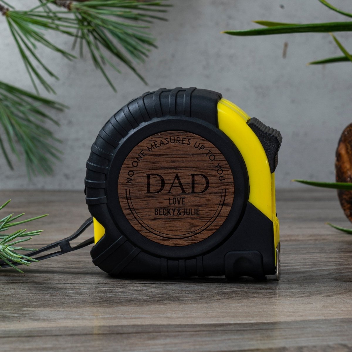 Tools Dads Tape Measure by Groovy Groomsmen Gifts