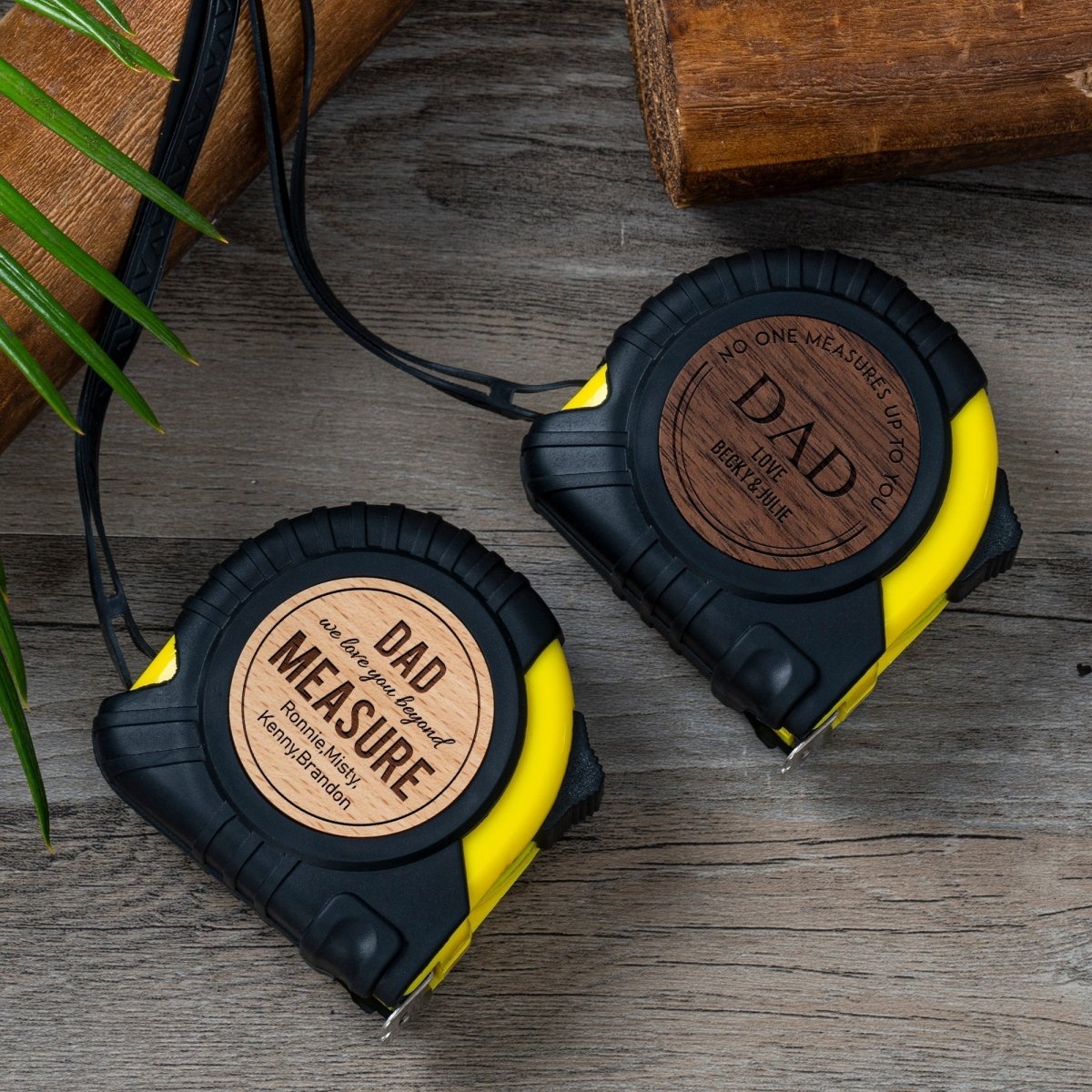 Tools Dads Tape Measure by Groovy Groomsmen Gifts