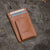 Top - grain Leather Money Clip - Groovy Groomsmen Gifts