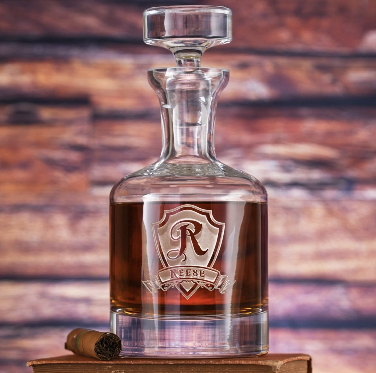 Top Shelf Decanter - Groovy Groomsmen Gifts