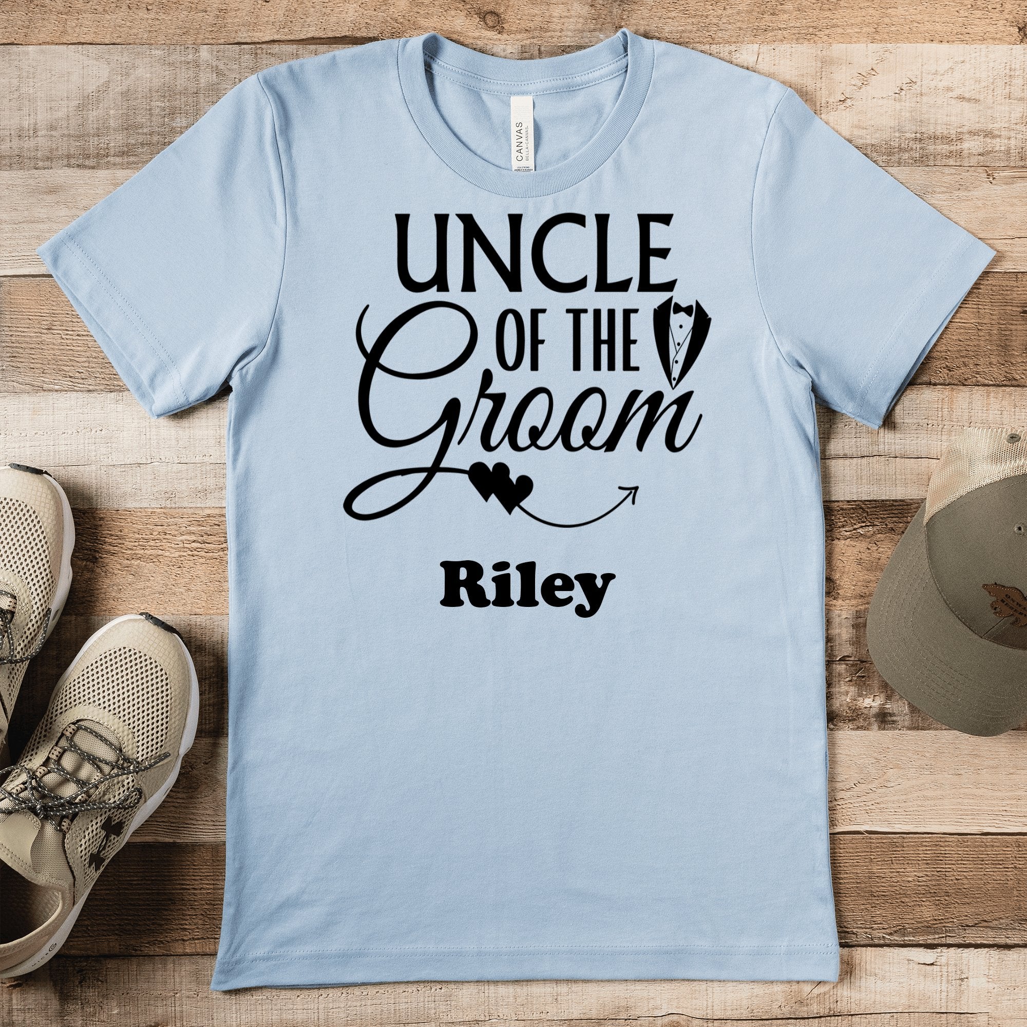 Uncle Of The Groom Mens T Shirt - Groovy Groomsmen Gifts