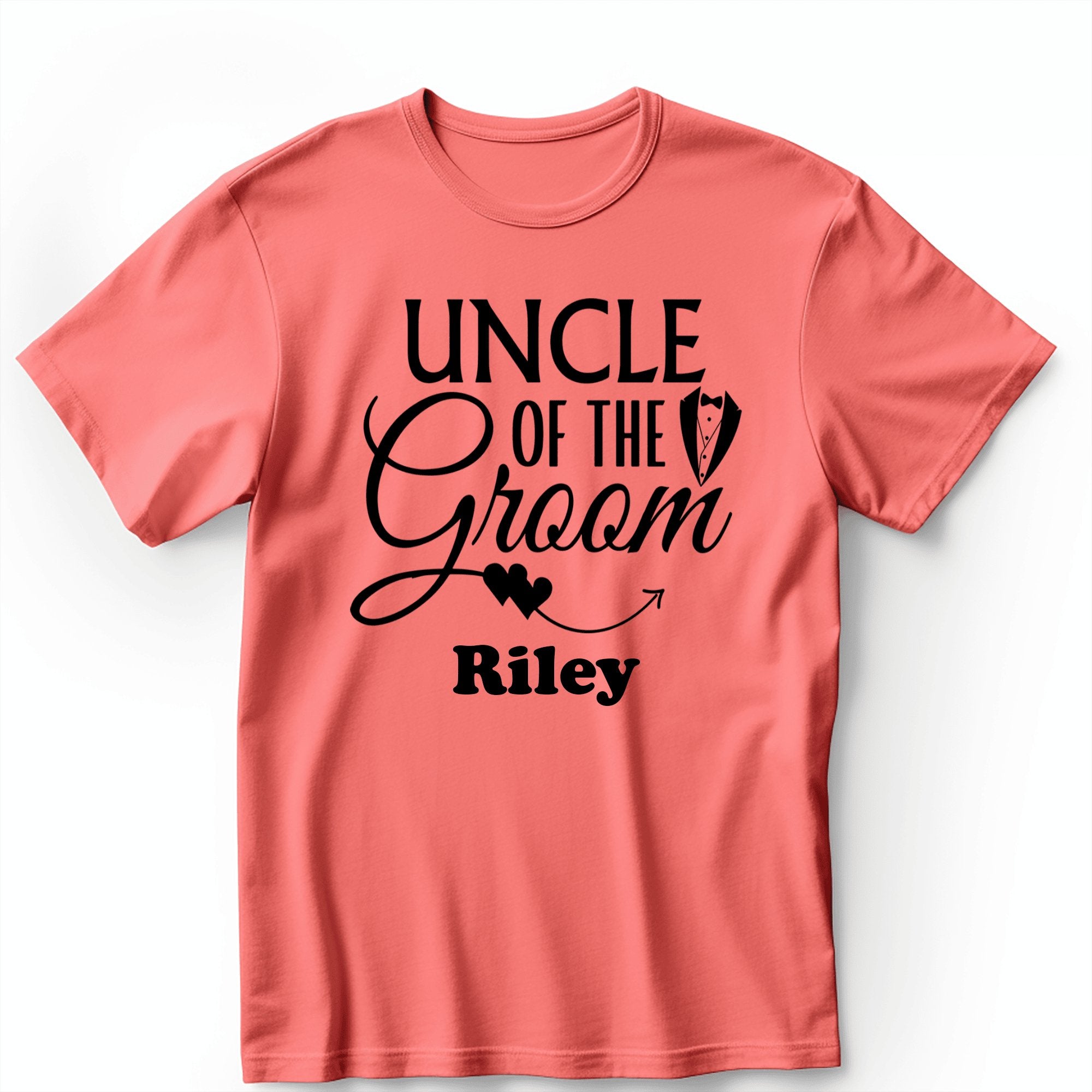 Uncle Of The Groom Mens T Shirt - Groovy Groomsmen Gifts