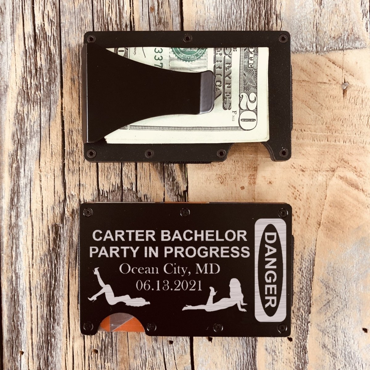 Wallets Gentleman&#39;s Secret Stash by Groovy Groomsmen Gifts