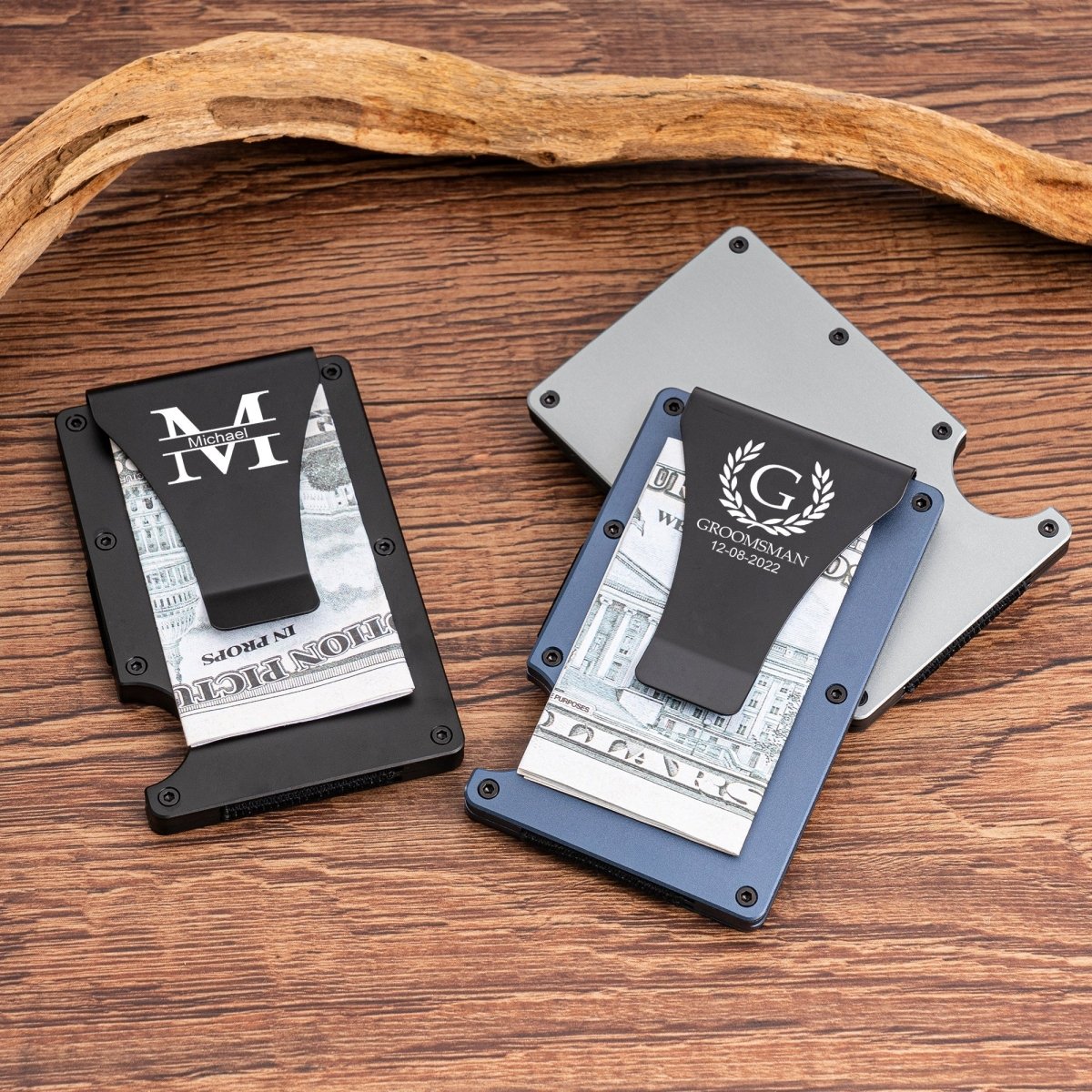 Wallets & Money Clips Elevate Wallet by Groovy Groomsmen Gifts