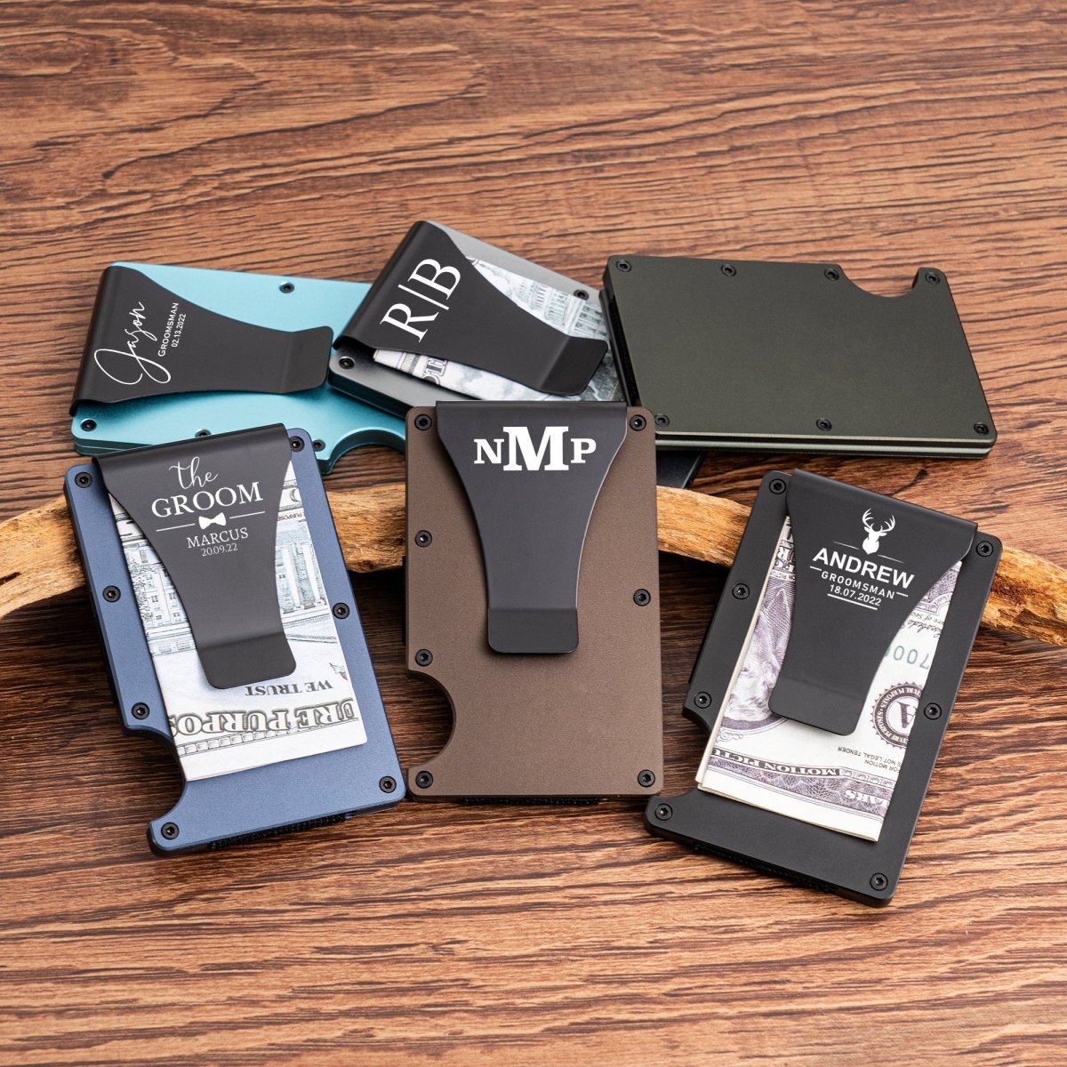 Wallets &amp; Money Clips Elevate Wallet by Groovy Groomsmen Gifts