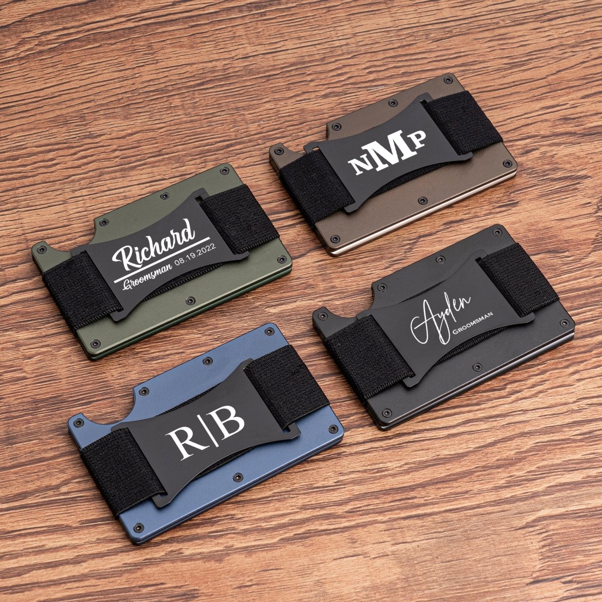 Wallets &amp; Money Clips Secured Carry Wallet by Groovy Groomsmen Gifts