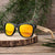 Sunglasses Walnut Warriors by Groovy Groomsmen Gifts