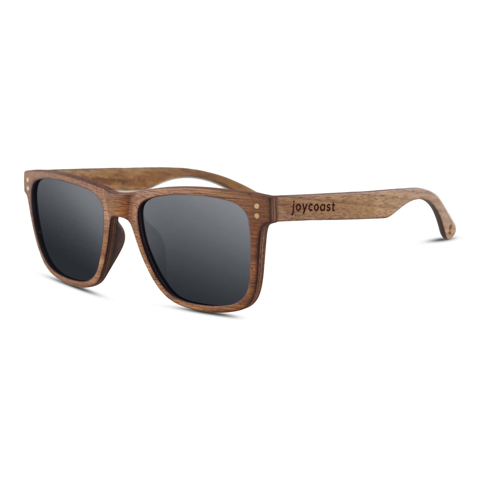 Wooden Sunglasses Walnut Wayfinder by Groovy Groomsmen Gifts