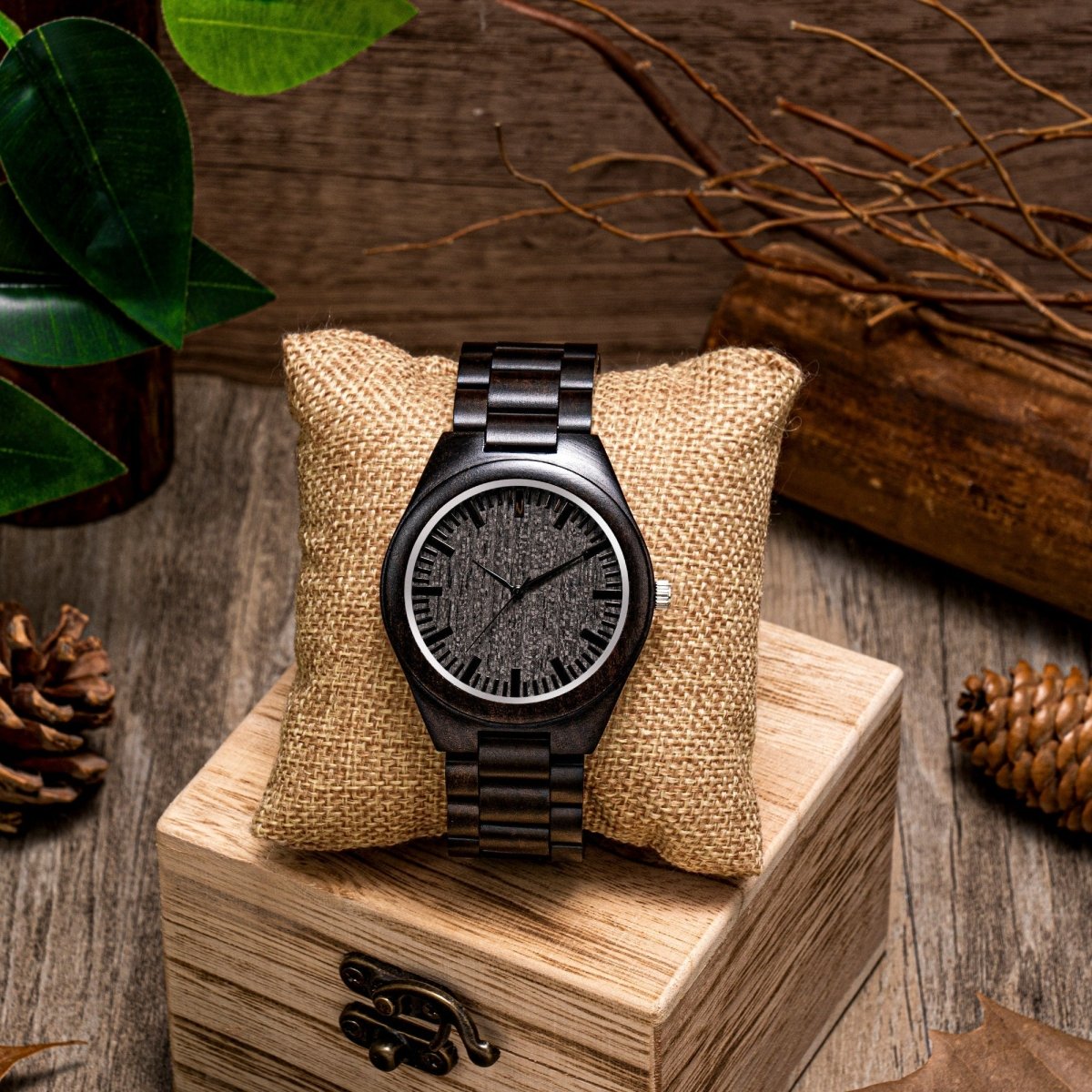 Watches Engraved Wooden Links Watch by Groovy Groomsmen Gifts