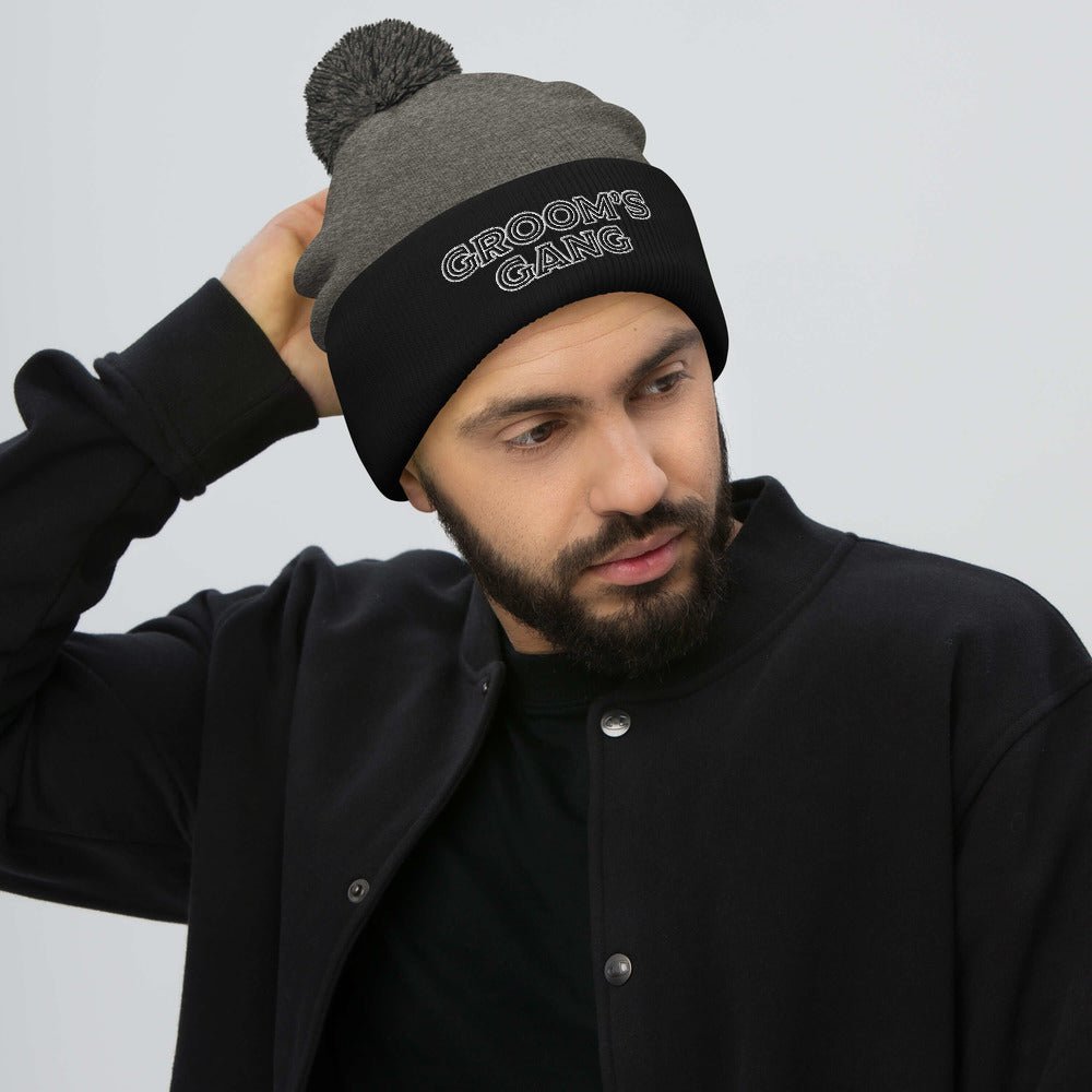 Wearables Groom's Gang Beanie by Groovy Groomsmen Gifts