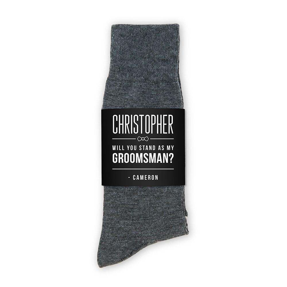 Wearables Solid Socks by Groovy Groomsmen Gifts